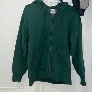 TNA COZY fleece Boyfriend Zip up hoodie